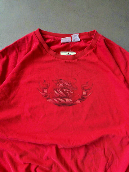 Vintage Dragon Graphic Tee