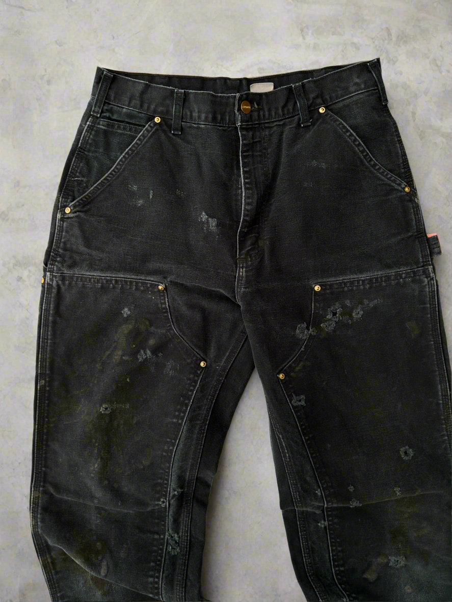 Vintage distressed Carhartt double-knees