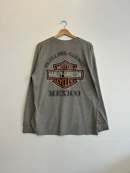 Vintage Harley Mexico longsleeve - L