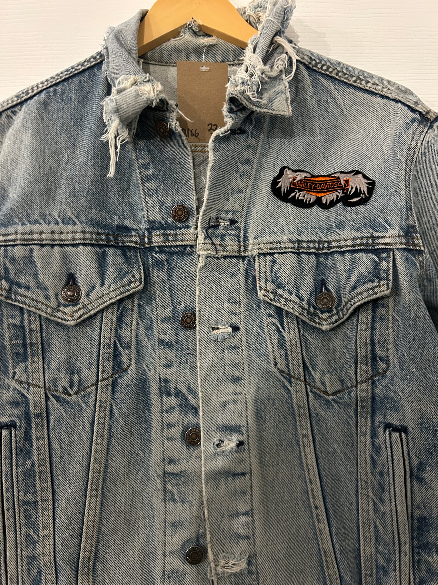 Vintage Levi’s Distressed Harley - M