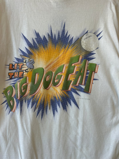 “Let the big dog eat!” Golf tee - L