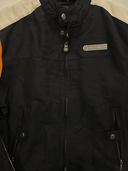 Vintage Harley cropped riding jacket - M