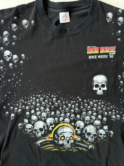 Iron horse bike week 95’ tee
