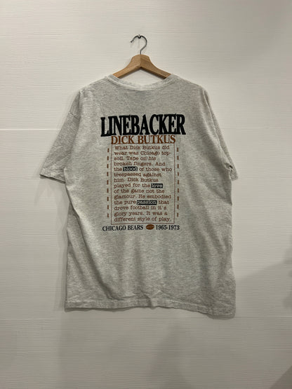 vintage chicago bears Dick Butkus graphic tee