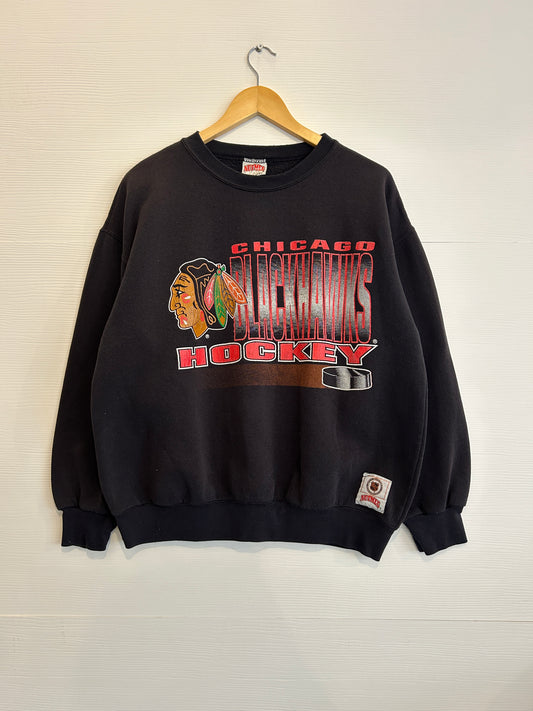 Vintage Blackhawks Crewneck - L