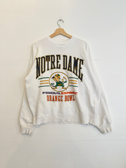 Notre dame Orange bowl Crewneck - L