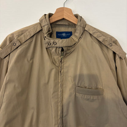 Vintage Township Tan Bomber Jacket - M
