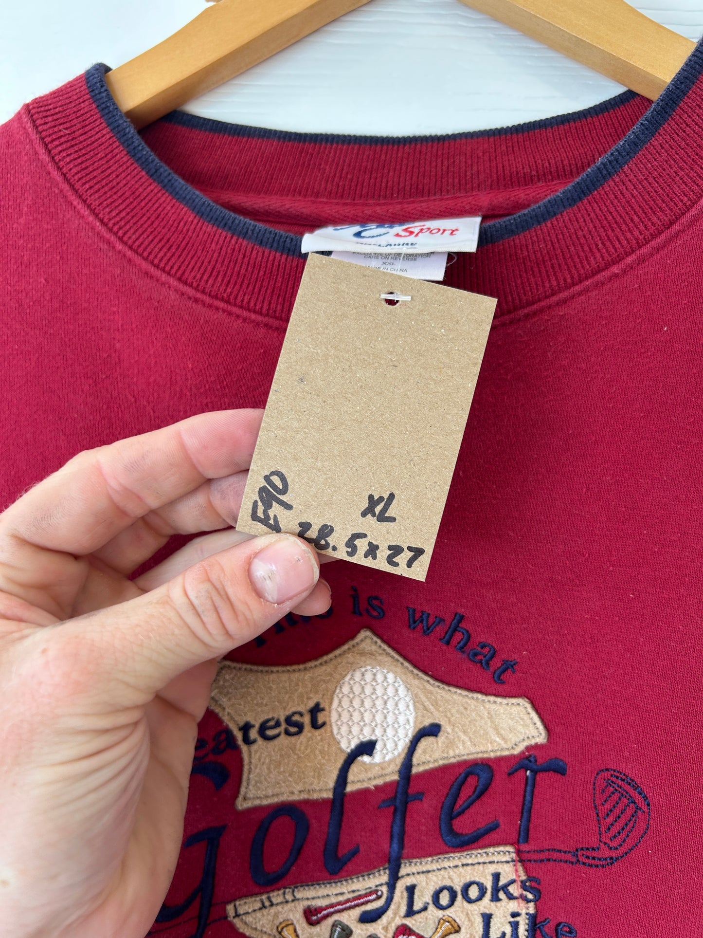 Greatest golfer Crewneck - XL