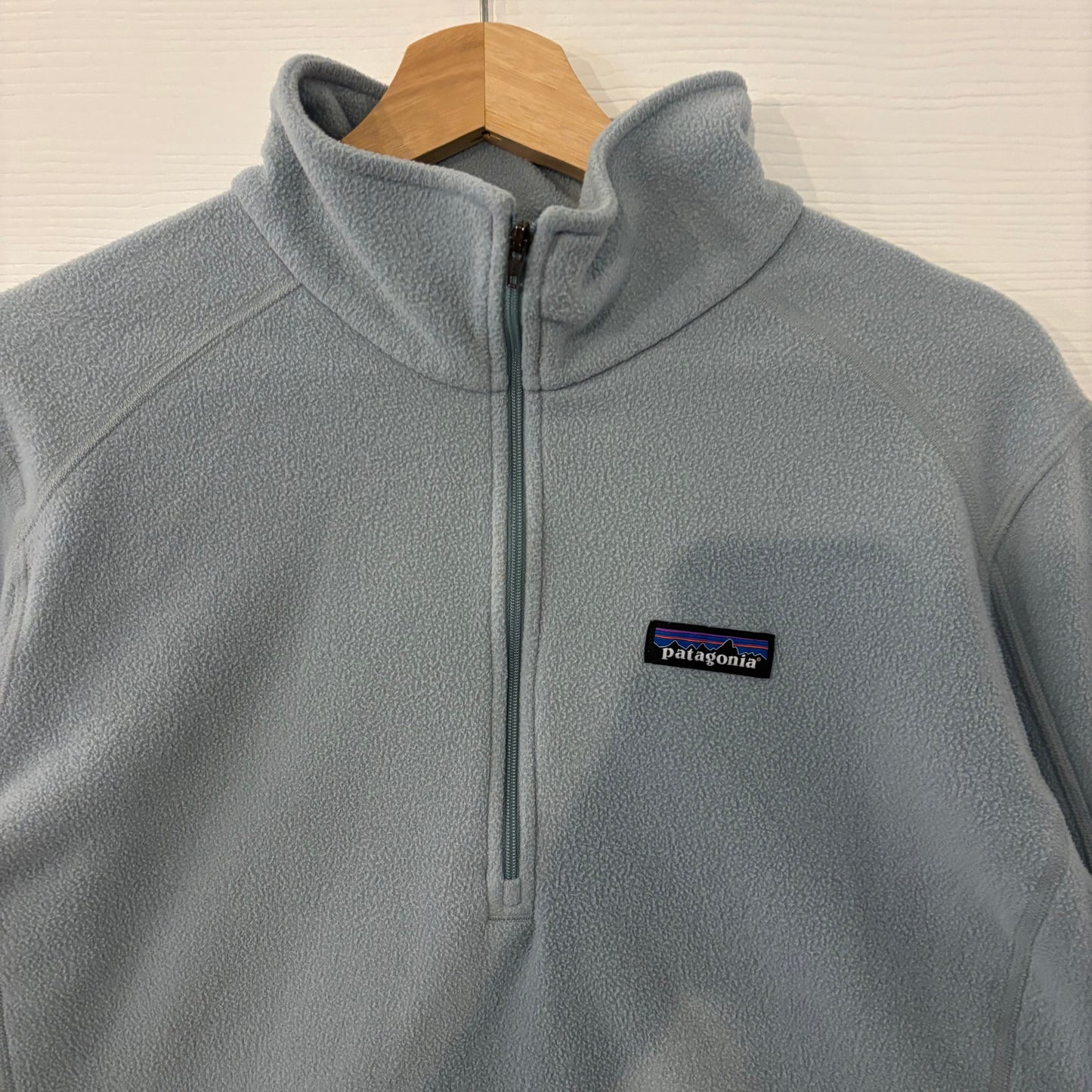 Vintage Patagonia Light Blue Quarter Zip - XL