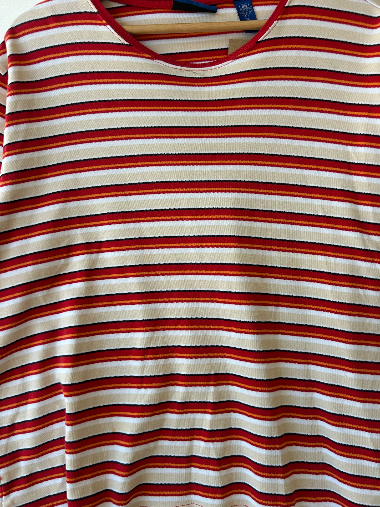 Striped tee - L