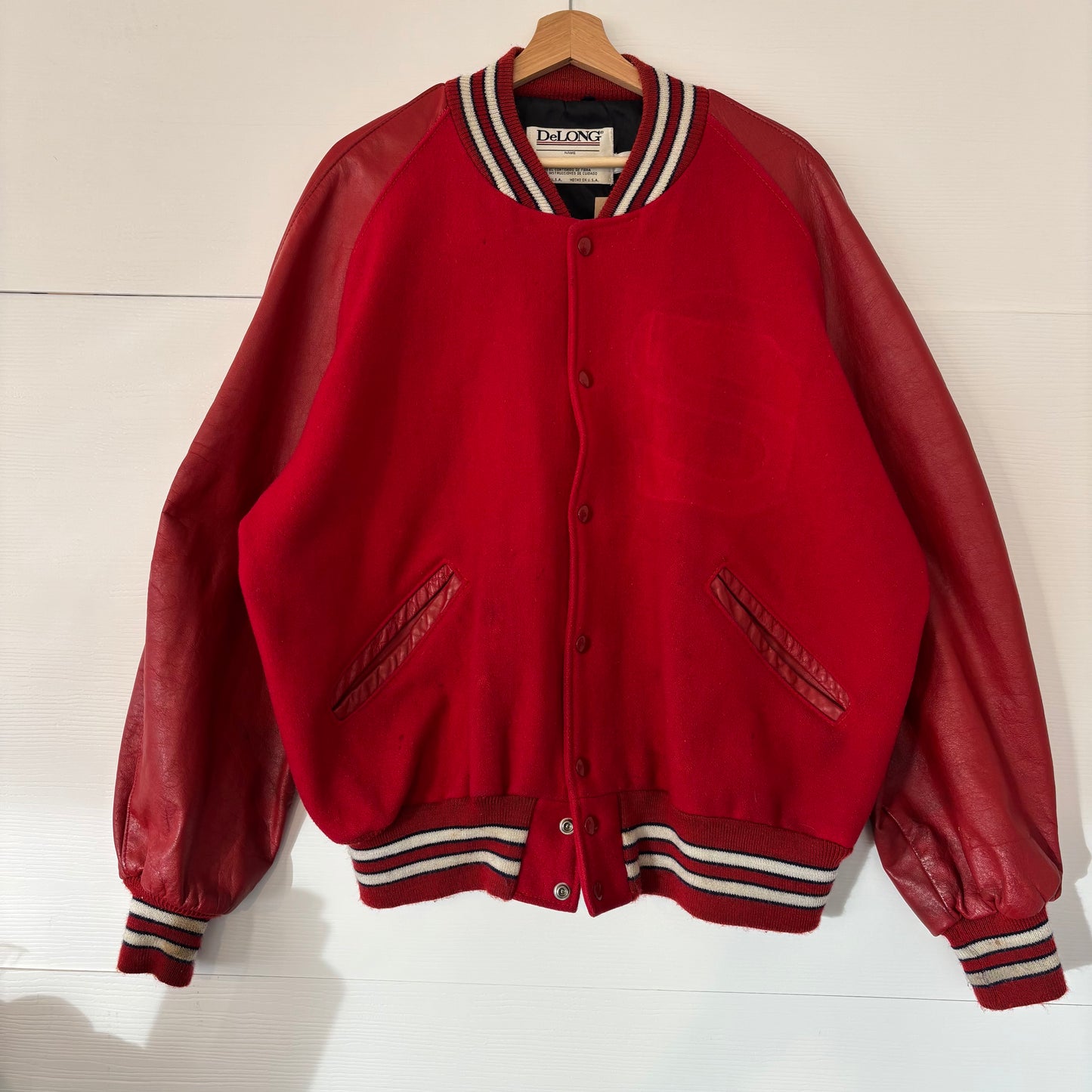 Vintage DeLong Varsity Jacket - XL