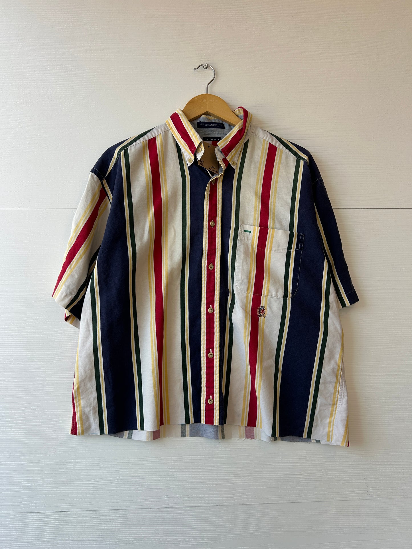 Tommy stripped tee - M