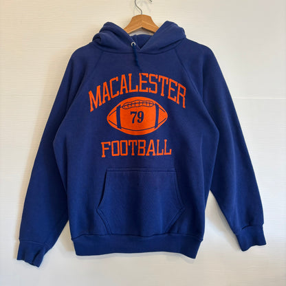 Vintage Macalester Football Hoodie L