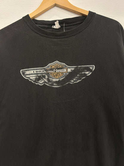 Vintage “In the Beginning” Harley tee - XL