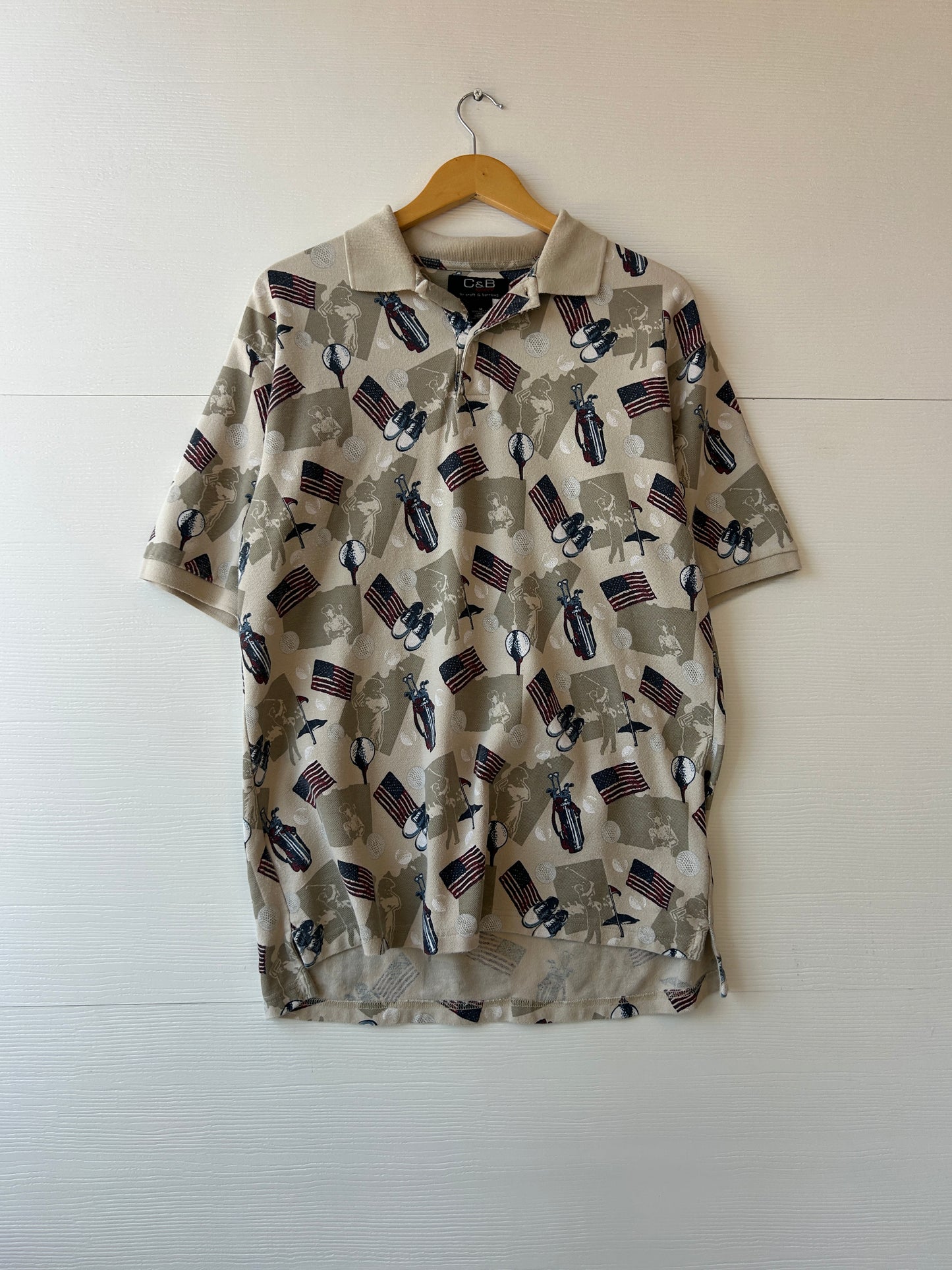 America golf polo - M