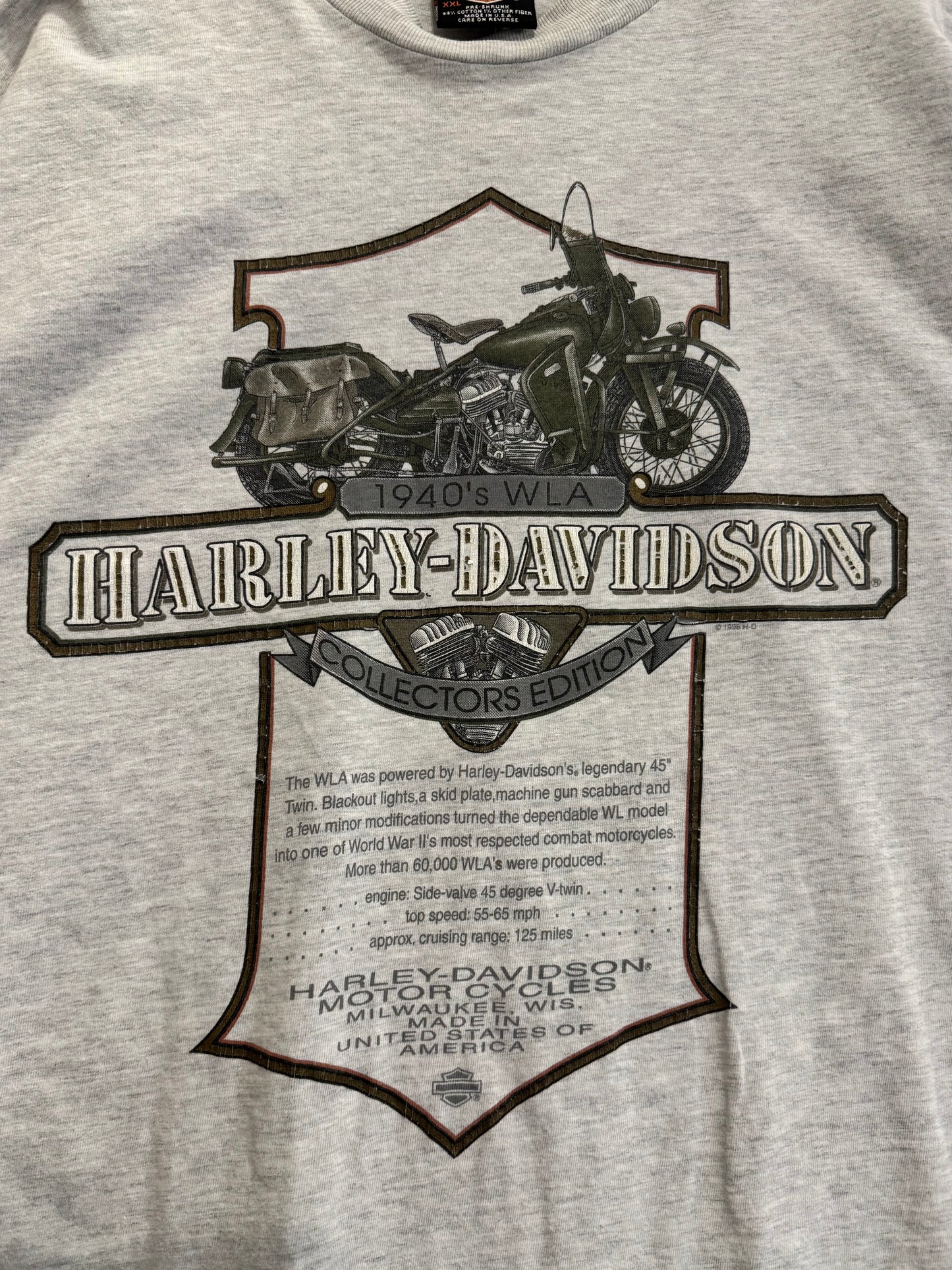 vintage Harley-Davidson Elgin tee - XXL