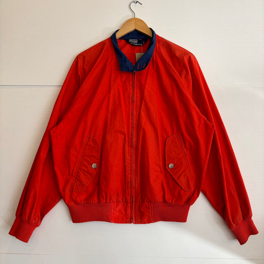 Vintage Polo Ralph Lauren Orange Bomber - M