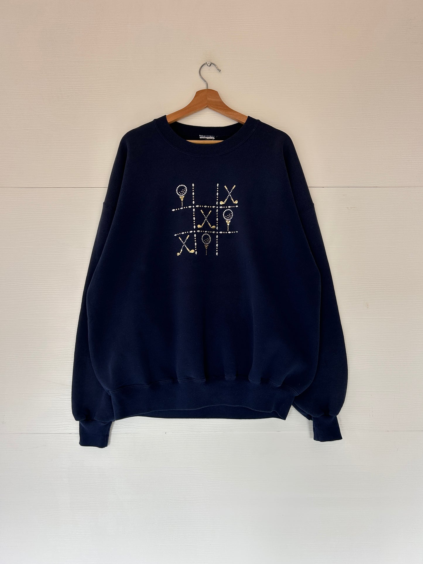 Golf tic-tac-toe crewneck - XL￼