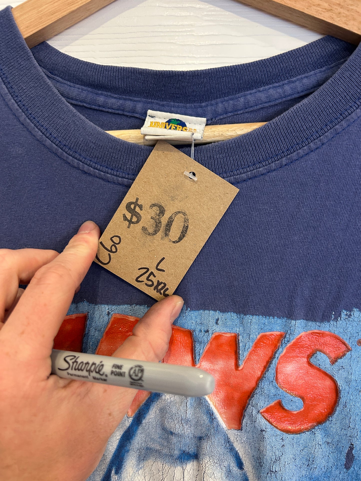 Vintage jaws tee - L