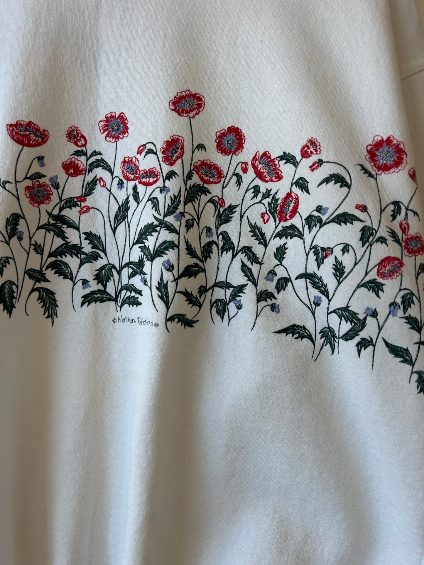 Wild flower crewneck - M