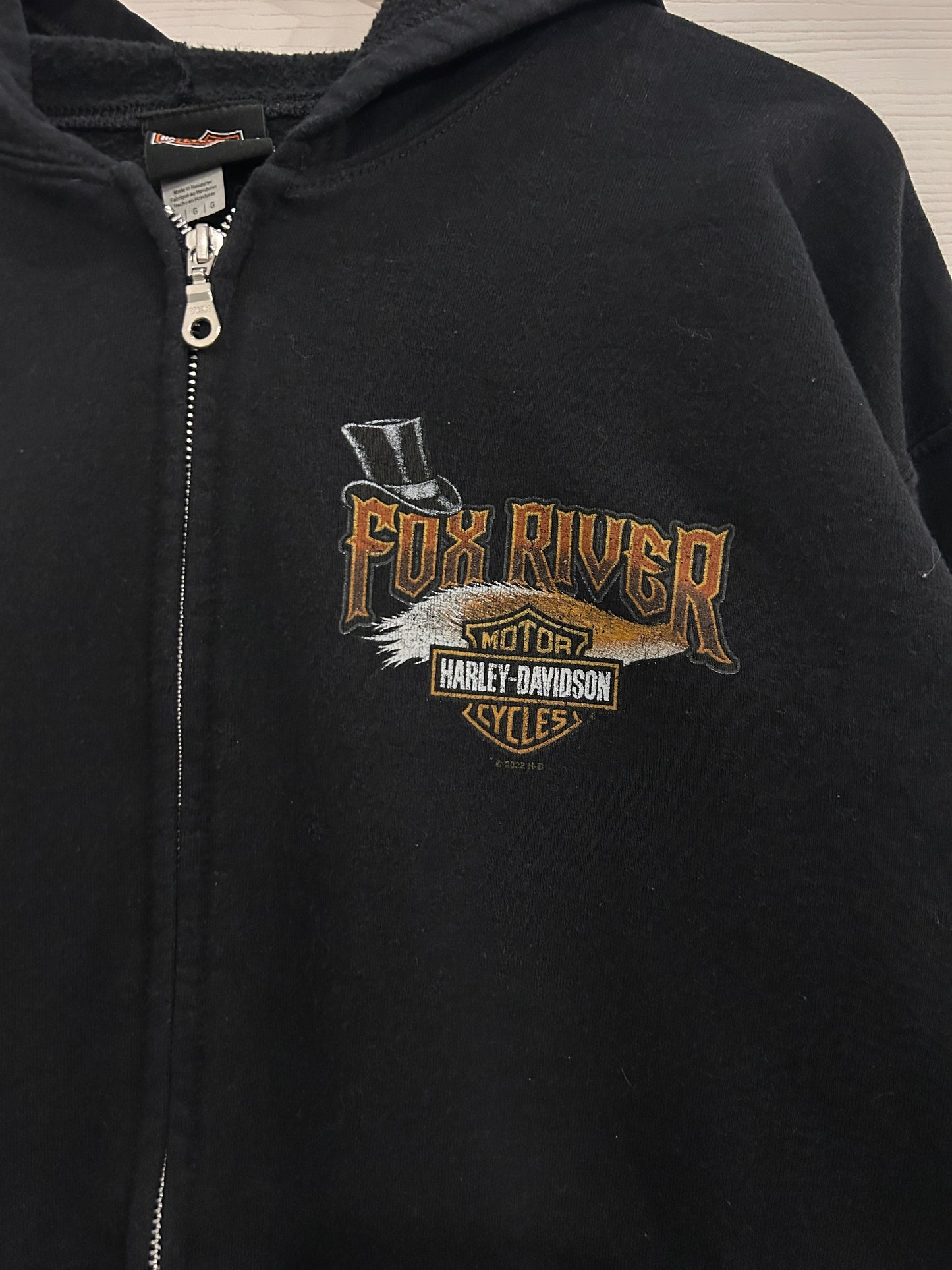 Fox river Harley zip-up - M