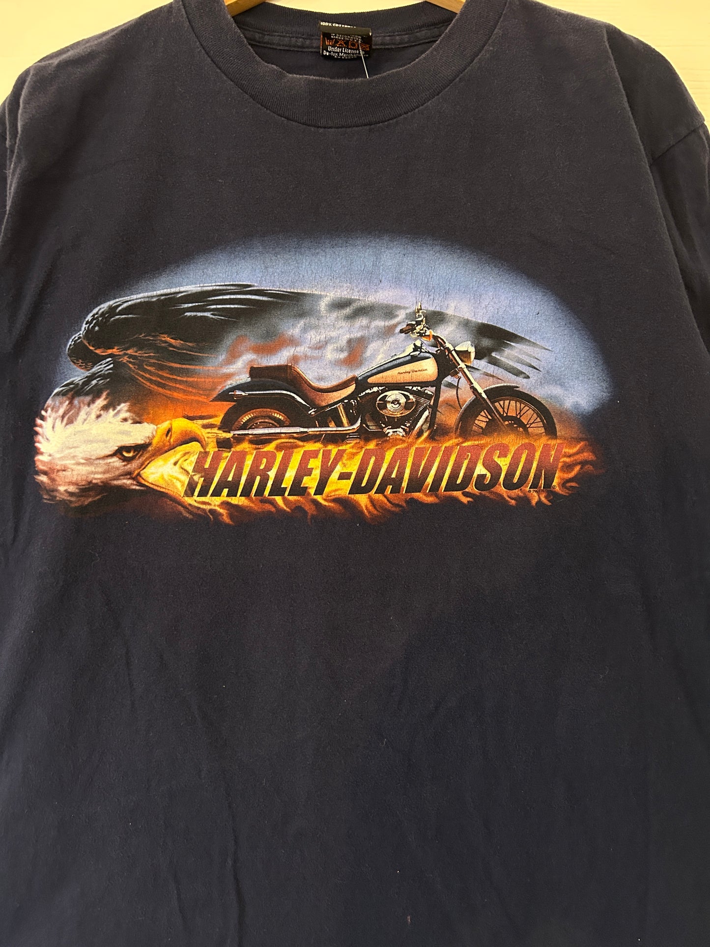 Vintage Mo-town Harley tee - M