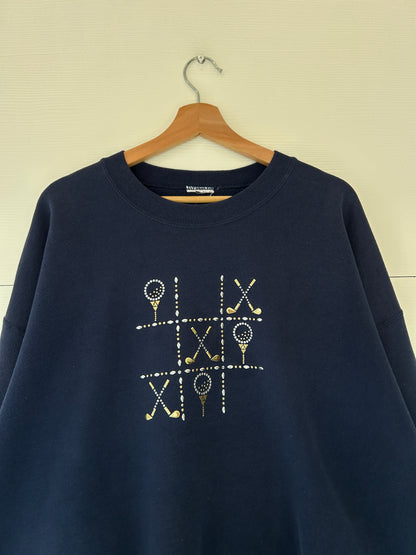 Golf tic-tac-toe crewneck - XL￼