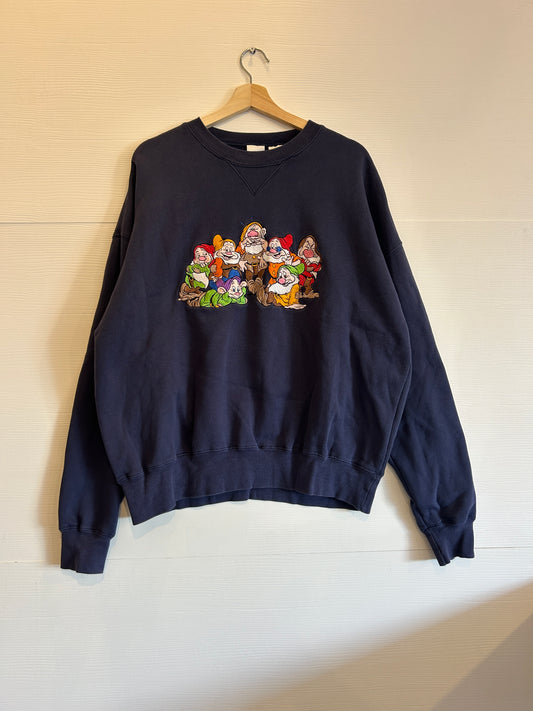 Vintage Disney dwarfs Crewneck - XL