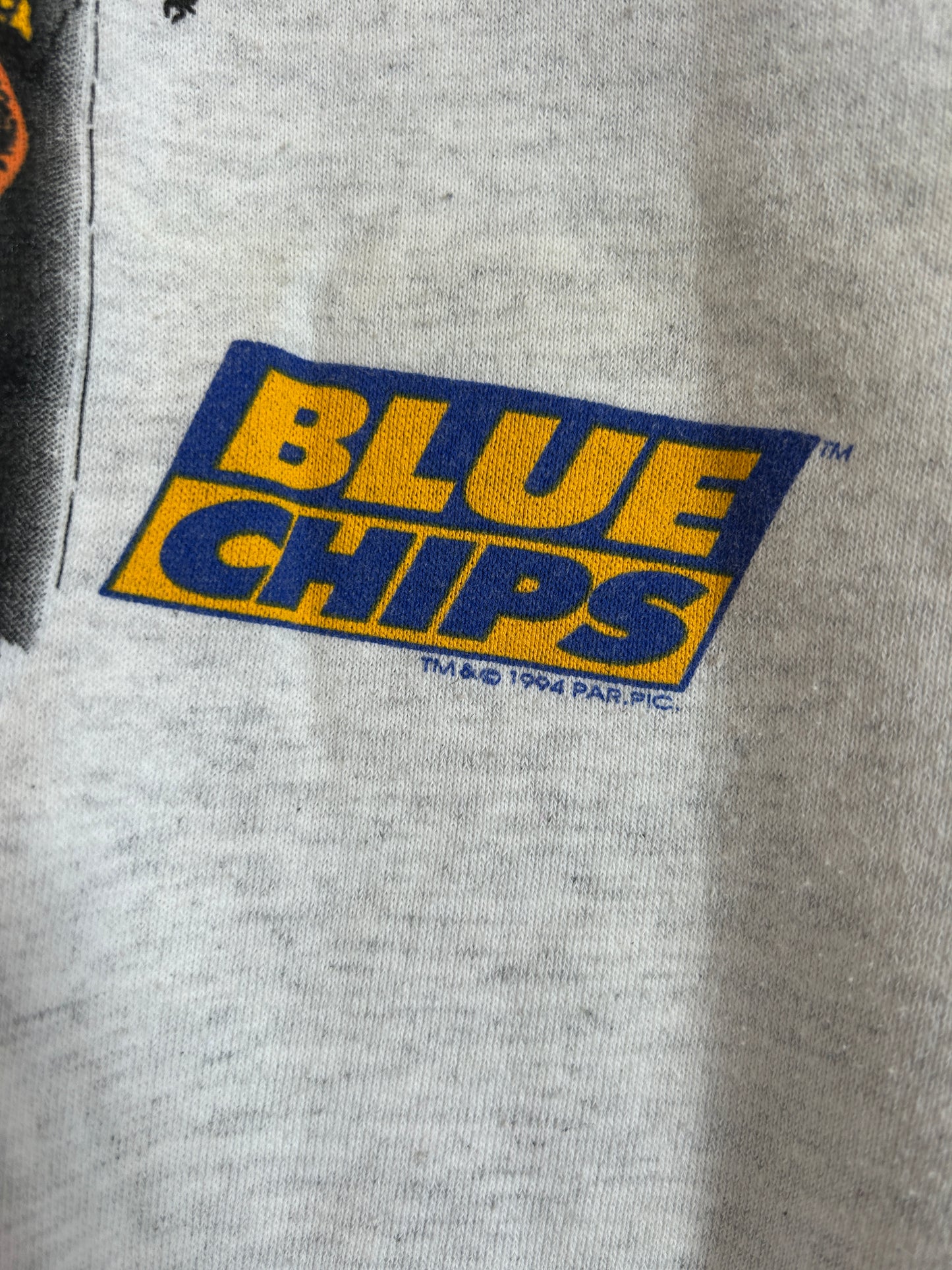 Vintage blue chips “in your face!!” Crew