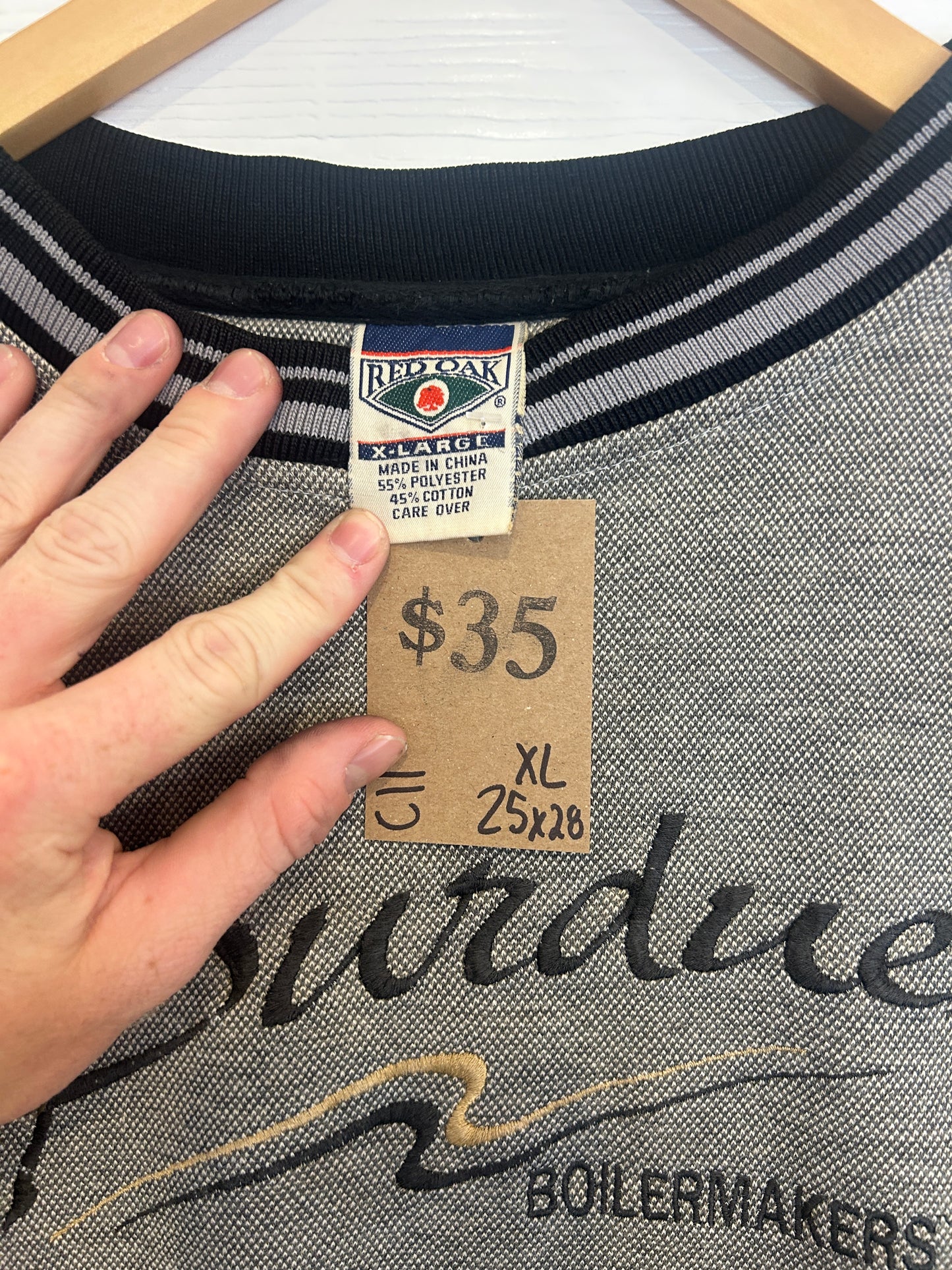 Vintage Purdue crewneck - XL