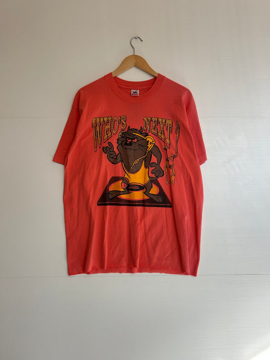Who’s next taz wrestling tee