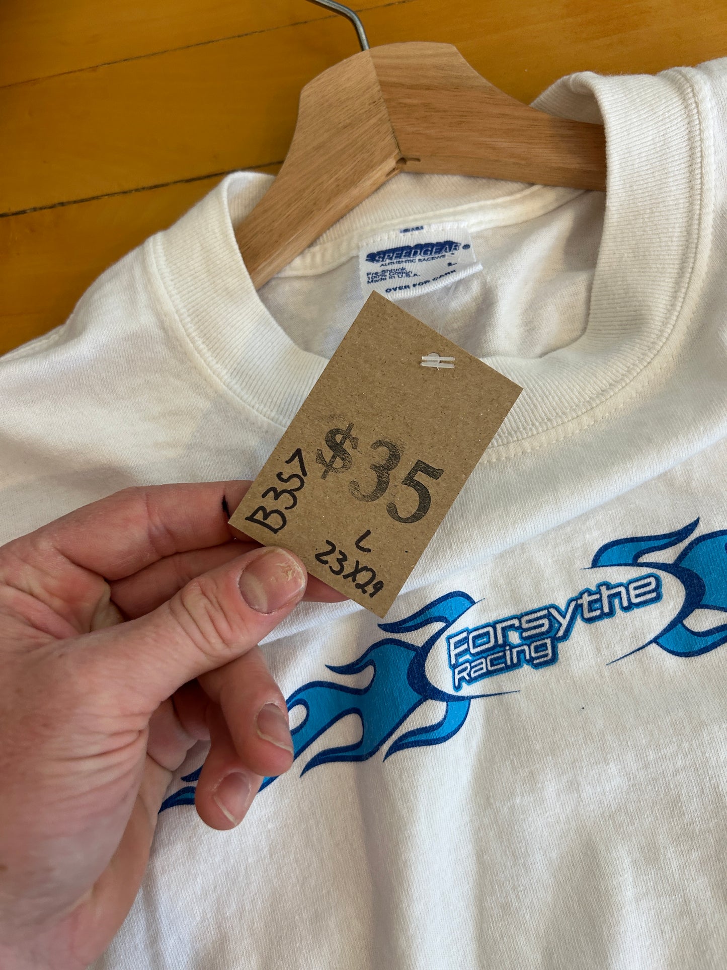 Vintage Racing Flame tee - L