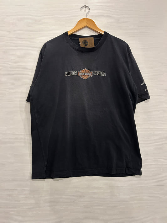 Vintage embroidered Harley tee - XL