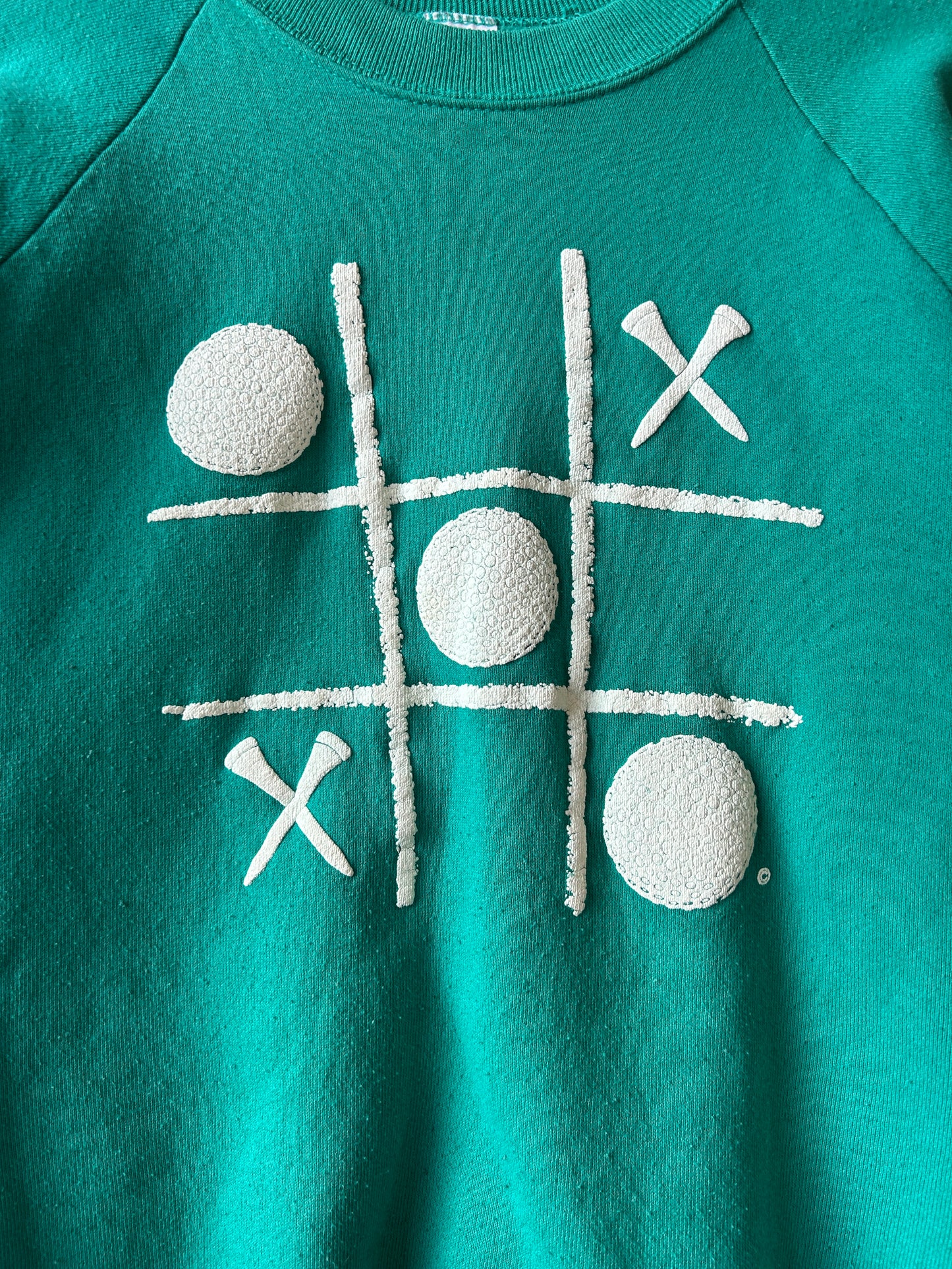 Golf tiktactoe crew - L