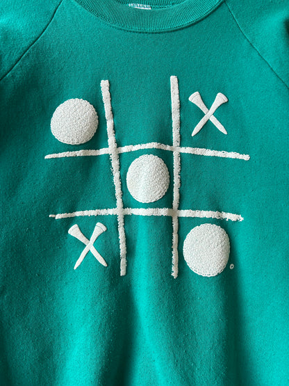 Golf tiktactoe crew - L