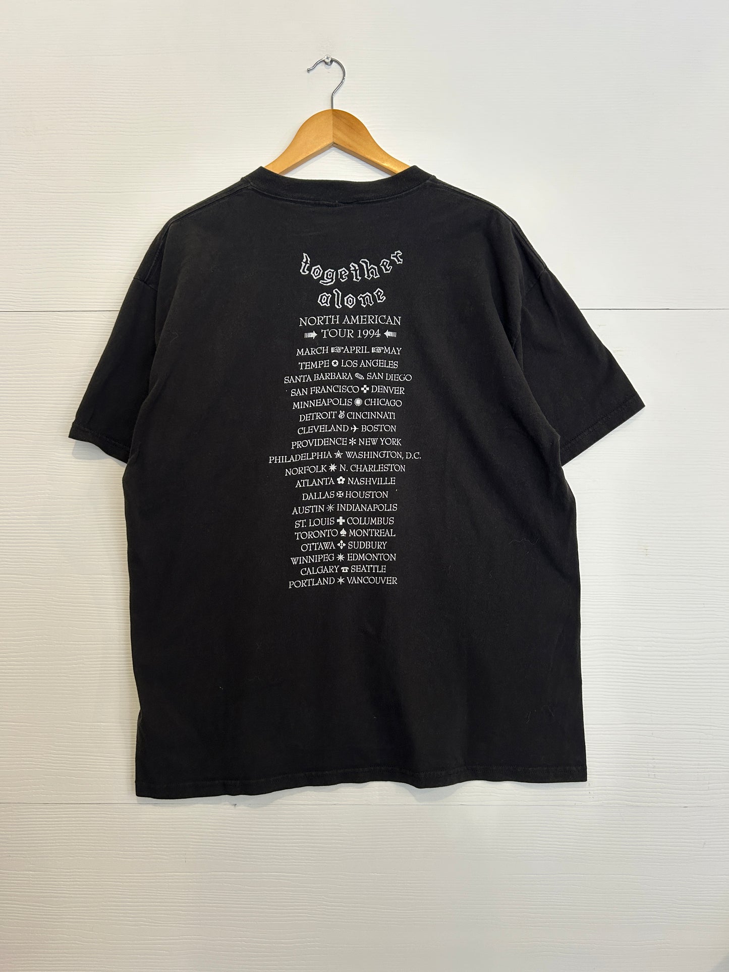 Crowded house tour tee - XL