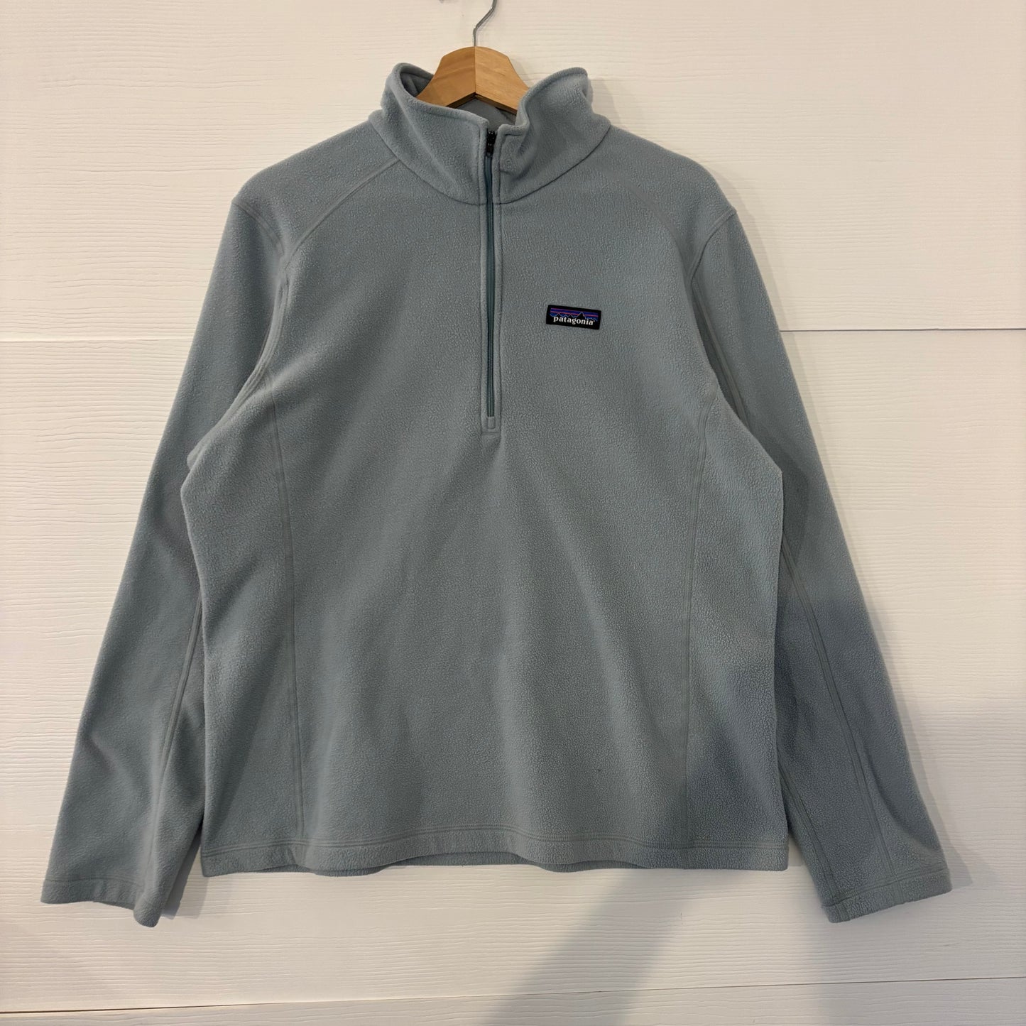 Vintage Patagonia Light Blue Quarter Zip - XL