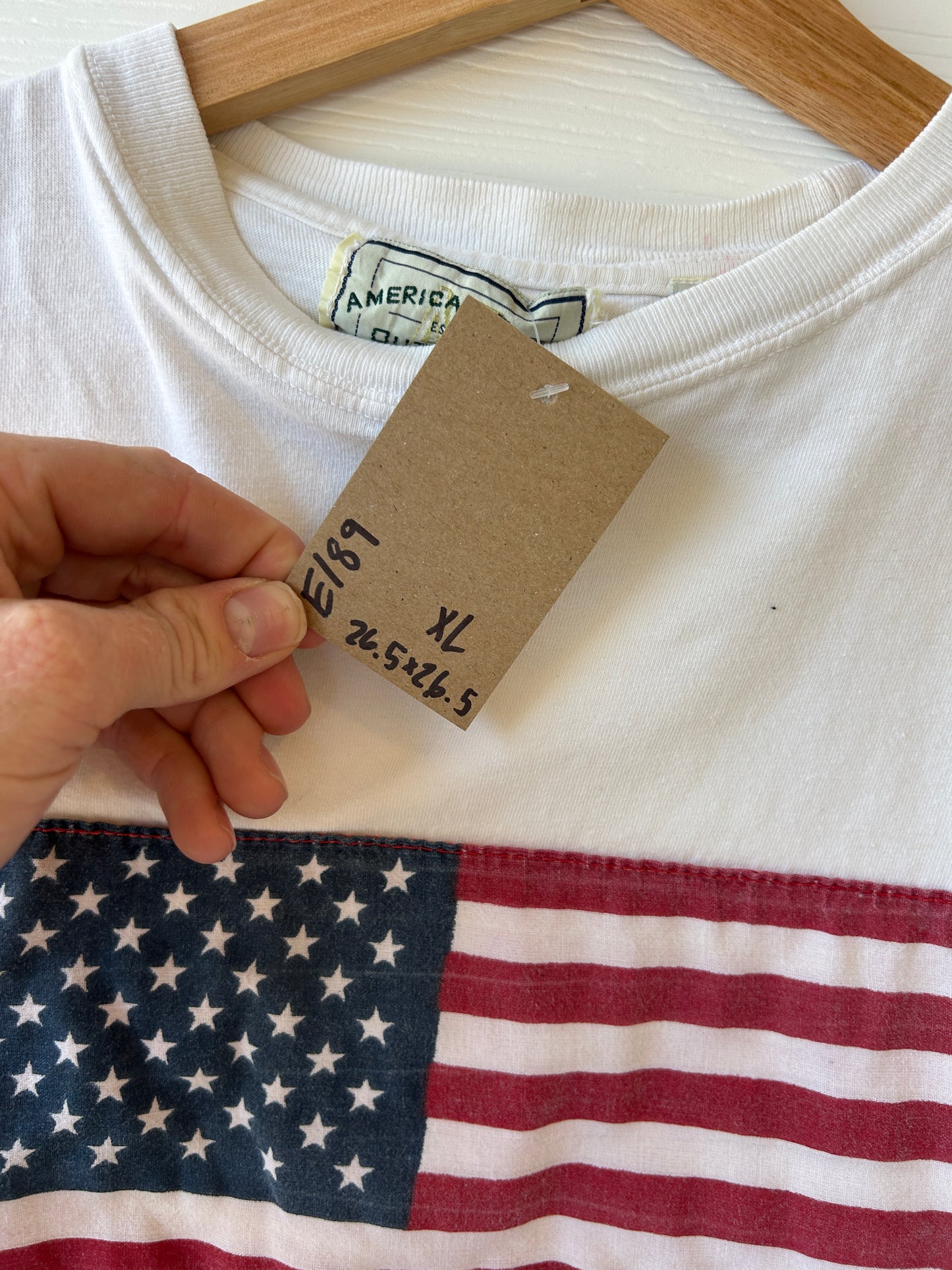 American Eagle flag tee - XL
