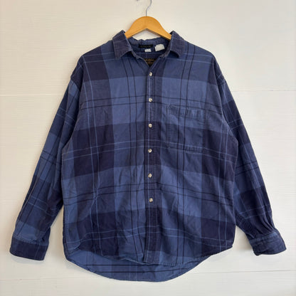 Vintage Eddie Bauer Checkered Button Up Shirt XL