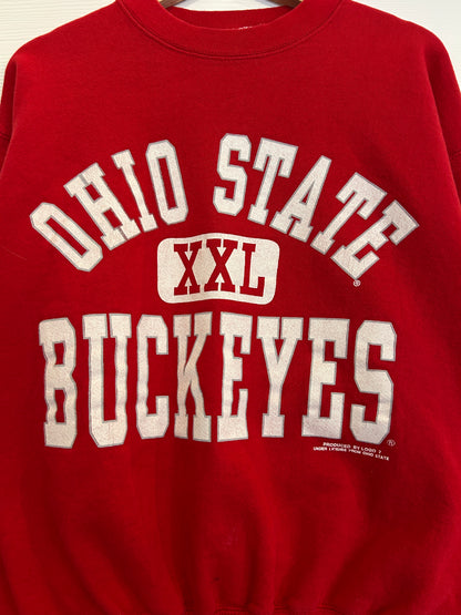 Vintage logo athletic Ohio state crewneck - S
