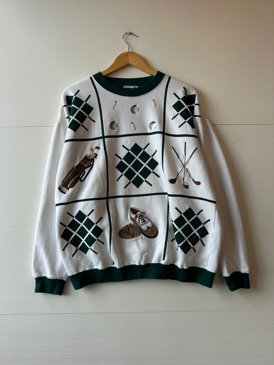 Golf ringer Crewneck - L