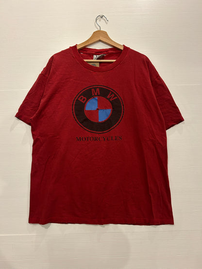 Distressed vintage BMW tee