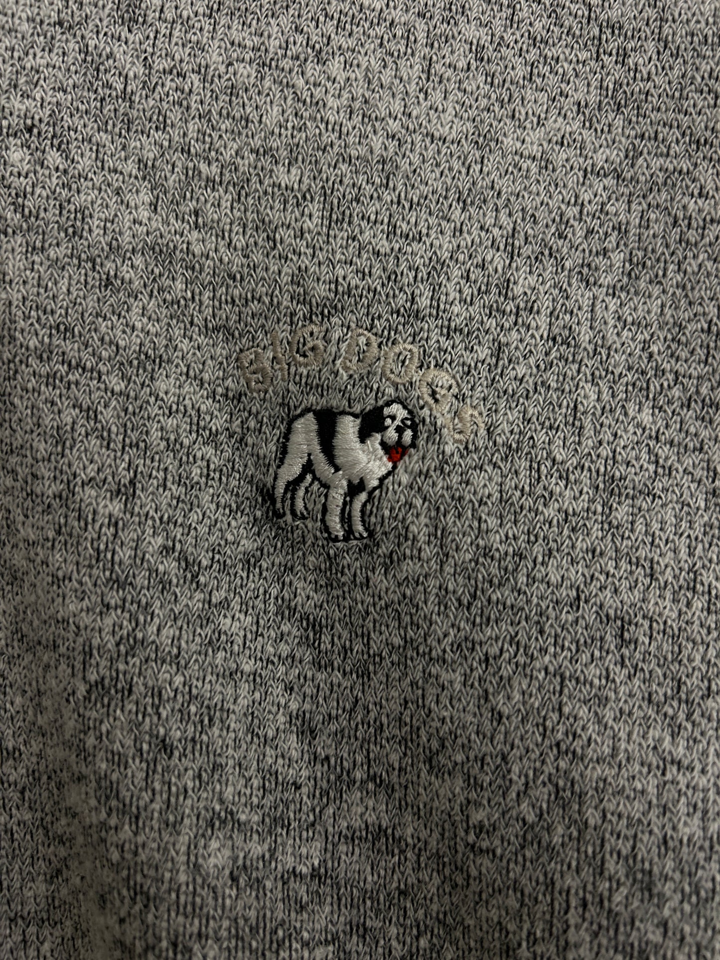 Vintage big dogs quarter zip