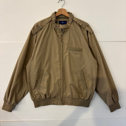 Vintage Township Tan Bomber Jacket - M