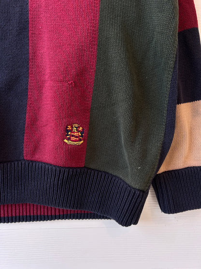 Woolrich color block sweater - XL
