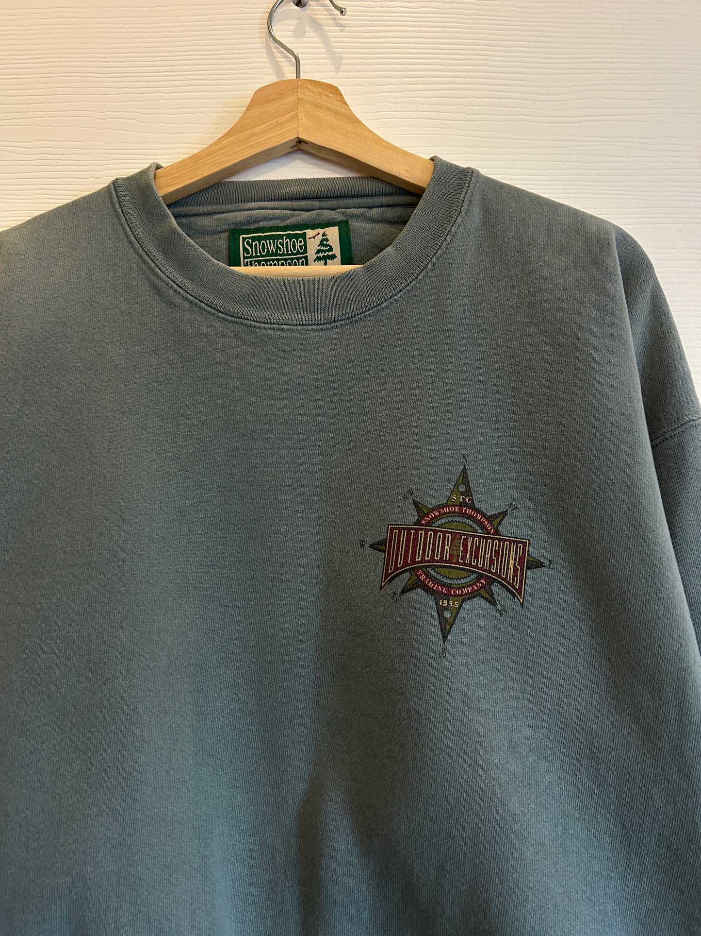 Vintage outdoor exploration crewneck - XL