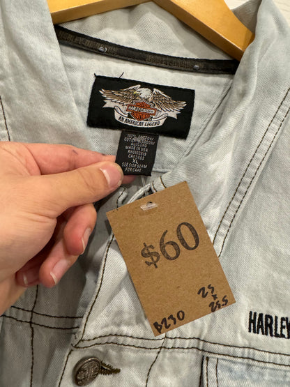 vintage Harley-Davidson USA denim jacket - XL
