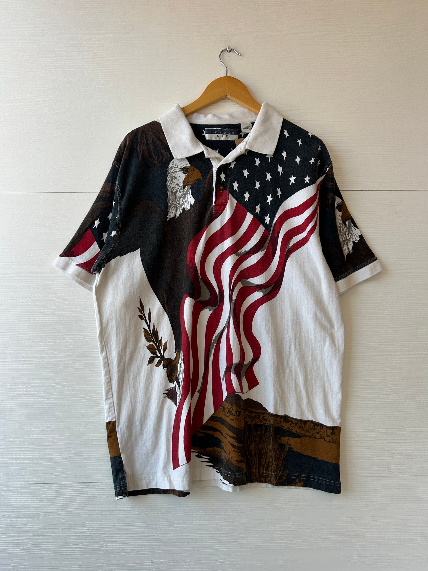 merica polo - XL