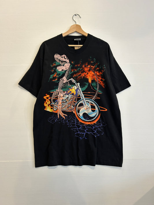 Vintage liquid blue bad to the bone tee - XL