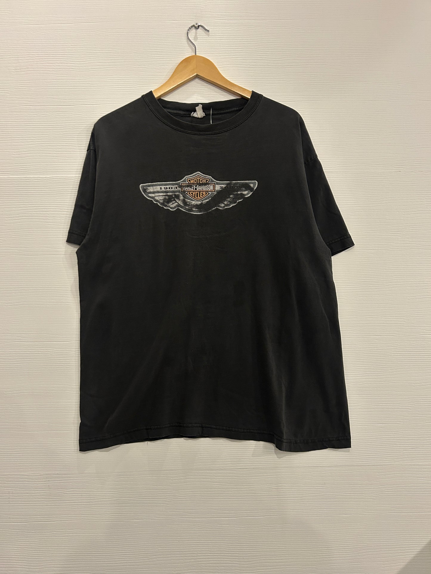 Vintage “In the Beginning” Harley tee - XL
